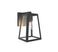 Lutec IP44 Fia Wall Light - Black