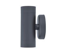 Lutec 5510801424 RADO IP44 GU10 Outdoor Up/Down Wall Light - Graphite (Lamp Not Included)