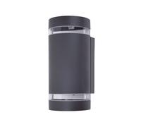 Lutec Focus Up & Down Wall Light - Dark Grey