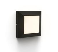 Lutec 6402105012 HELENA 4.1W IP54 LED Surface Mounted Square Brick Light 3000K - Matt Black