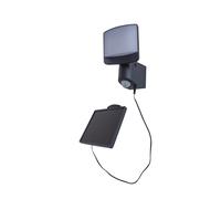 Lutec IP54 Sunshine Integrated LED Solar Floodlight with PIR - 7W