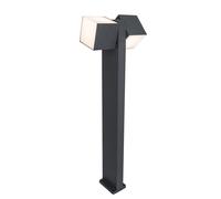 Lutec LED Outdoor Lamp Path Light Cuba Anthracite IP54 23W 1000lm Warm Rotating