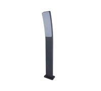 Lutec 7288902118 KIRA 17.3W IP54 LED Outdoor Bollard Light 4000K - Dark Grey
