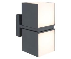 Lutec Cuba Double Head LED Rotatable Wall Light