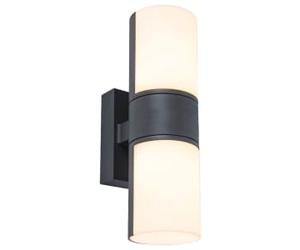Lutec Cyra Double Head LED Rotatable Wall Light