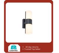 LUTEC Cyra LED Outdoor WallLight | Anthracite | 519810118