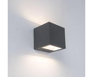 LUTEC Outdoor LED Modern Up Down Wall Light, Aluminum Anti-Rust Outside Indoor Wall Lamp, 850LM 4000K Cool White Exterior Wall Lantern, Waterproof for Front Door, Terrace, Garden, Bedroom