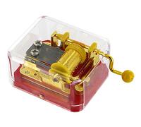 Lutèce Créations 18-note hand cranked musical box/music box: Somewhere over the rainbow (Harold Arlen)