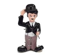 Lutèce Créations Mechanical tin toy - Mechanical Charlie Chaplin (the Tramp) in chromolithographed metall - Vintage collectible item for adults only