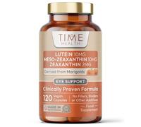 Lutein 10mg, Meso-zeaxanthin & Zeaxanthin - 120 Capsules - UK Made