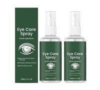 Lutein Eye Care Spray, Refreshing Under Eye Serum with Lutein, Calendula & Vitamin E, Eye Sprays for Dry Eyes, Gentle Hydrating Daily Care Spray, Long Lasting Moisturizing for Man Woman (2PC)