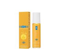 Lutein Eye Essence Oil, VC Rollerball Eye Serum, Firming The Skin Around The Eyes, No Irritation, Improve Skin Tone, Reduce Dark Circles and Puffy Eyes, Anti Wrinkle Eyes Cream (10ml, 1)