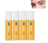 Lutein Eye Essence Oil, VC Rollerball Eye Serum for Dark Circles and Puffy Eyes, Brightening The Eyes Area Reducing Dark Circles, Anti Aging Anti Wrinkle Eyes Cream for Women and Men (4)