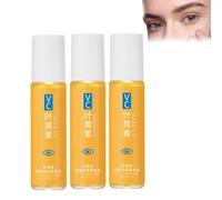Lutein Eye Essence Oil, VC Rollerball Eye Serum for Dark Circles and Puffy Eyes, Brightening The Eyes Area Reducing Dark Circles, Anti Aging Anti Wrinkle Eyes Cream for Women and Men