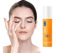 Lutein Eye Serum Roller, Vc Lutein Anti-Wrinkle Eye Essence Oil for Dark Circle and Puffy Eyes,Firming, Smoothing&Brightening Eye Round Area Skin, 8ml (1Pcs)