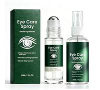 Lutein Eye Spray/Ball,Vision Pure with Lutein,Calendula & Vitamin E,Gentle Hydrating,Long Lasting moisturizing,Relieves Dry Eyes,Daily Care for Computer Users,Men & Women,30ml/10ml (Spray+Ball)