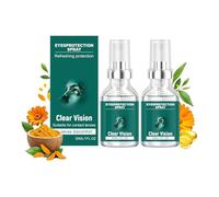 Lutein Eye Spray, Eye Spray for Dry Eyes with Lutein, Calendula & Vitamin E, Sprays for Dry, Long Lasting Refreshing, Lightweight Hydrating, Gentle Vision Care for Tired, Daily Comfort (2Pc)