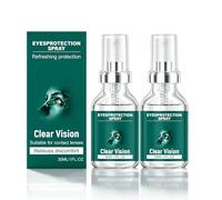 Lutein Eye Spray, Hydrating Moisturizing Eye Mist with Calendula & Vitamin E, Lightweight Refreshing Vision Care, Gentle Daily Comfort for Tired Eyes (2PC)