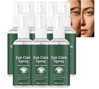 Lutein Eye Spray with Vitamin E, Gentle Eyelid Cleanser & Hydrating E/ye Care Mist, Daily Refreshing Spray for Tired E/yes, Supports Ey/e Comfort & Hydration, Portable Travel Ey/e Spr/ay (8pcs)
