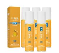 Lutein & VC Eye Essence Oil, Anti Aging Anti Wrinkle Eyes Oils with Massage Ball, Caring for Eye Area, Improve Dark Circles and Bags, Hydrating and Moisturiziing for All Skin Types (5)
