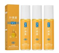 Lutein & VC Eye Essence Oil, Anti Aging Anti Wrinkle Eyes Oils with Massage Ball, Caring for Eye Area, Improve Dark Circles and Bags, Hydrating and Moisturiziing for All Skin Types (3)