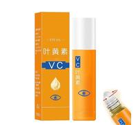 Lutein VC Eye Essence Oil, Eye Tightening Cream Instant, Eyes Drops Brightening,Lutein Serum Rollerball for Dark Circles and Puffy Eyes, Hydrating Anti Aging Essence Oil, Improve Eyes Bags (8ml, 1PC)