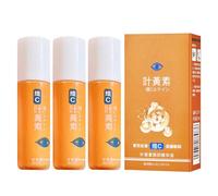 Lutein Wrinkle Oil,Vitamin C Lutein Eye Essence Oil for Dark Circles and Puffiness,for Tightening,Smoothing&Brightening Eye Round Skin (3)