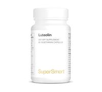Luteolin - Natural Flavone with Antioxidant Properties - Naturally Extracted from Peanut Shells - Vegan - Gluten-Free - Supersmart
