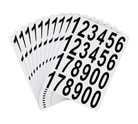 LUTER 10 Sheets of Waterproof Adhesive Mailbox Number Stickers for Mailbox, Home, Door, Address Number, Indoor or Outdoor (5 cm)