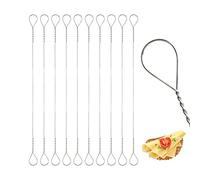 LUTER 10pcs Cheese Slicer Wire, Cheese Slicer Replacement Wires Cheese Cutter Wires for Slicing Soft Cheeses, Pâtés