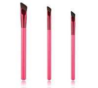 LUTER 3pcs Zelda Eyebrow Brush Kit, Soft Eyebrow Brush for Makeup Multifunctional Eyebrow Fiber Brush Stroking Eyebrow Brush for Women for Eyebrow Concealer Powder Hairline (3 Sizes), 3.0 count