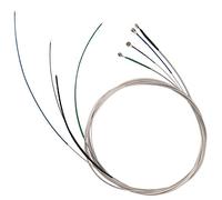 LUTER 4/4 Cello String Universal Set Classic Silver String (ADGC) Steel Core with Nickel-Plated Ball Head for Cello Instrument