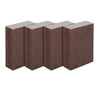 LUTER 4 Pieces Sanding Sponge Wet and Dry Sanding Block Fine (Grade 240 to 320) Sanding Pads (4 Blocks)