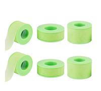 LUTER 4pcs Lash Adhesive Tape, Reusable Adhesive Waterproof Silicone Tape Eyelash Tape for Lash Extension Lash Beauty Auxiliary Tools (2 Large and 2 Small, green)
