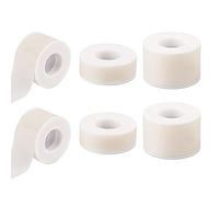 LUTER 4pcs Lash Adhesive Tape, Reusable Adhesive Waterproof Silicone Tape Eyelash Tape for Lash Extension Lash Beauty Auxiliary Tools (2 Large and 2 Small, White)