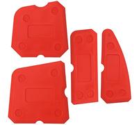 LUTER 4pcs Sealant Finishing Tools, Silicone Sealant Finishing Kit Caulking Finishing Tool Grout Tools for Kitchen Bathroom Home Floor (4 Shapes)