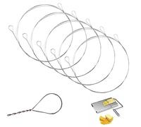 Luter 5pcs Cheese Slicer Wire, 36.6inch Cheese Slicer Replacement Wires Cheese Cutter Wires for Slicing Soft Cheeses, Pâtés