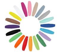 LUTER 60 Pcs Puppy ID Collars, Three Sizes Multi-Color Soft Adjustable Puppy Whelping Newborn Pet Collars for Newborn Dogs & Cats for Identification Supplies