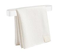 LUTER Hand Towel Holder, 12 inch, White Aluminium, Bathroom Kitchen Towel Holder Stand