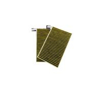 LUTFI Car Air Filter For Model 3 Y Air Conditioner Filter HEPA Electrostatic Cotton 2 Pcs/Set Cabin TOC8300-2P