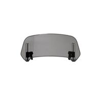 LUTFI Motorcycle Windshield Windscreen Universal Motorcycle Windshield Extension Adjustable Spoiler Clamp-On Windscreen Deflector Suitable For All Motorcycle Parts