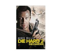 LUTGFD Die Hard Poster - John McClane Wall Art - Movie Decor Canvas Poster Wall Art Decor Print Picture Paintings for Living Room Bedroom Decoration 16x24inch(40x60cm)