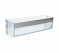 LUTH Premium Profi Parts Compatible / replacement for Siemens storage compartment 00705195 420 x 100 mm shelf for fridge doors