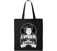 Luther is My Homeboy M. Luther Philosopher Natural Ecological Cotton Tote Bag Black