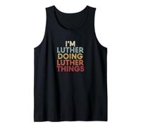 Luther Name Luther Personalized Name First Given Tank Top