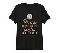 Luther Quote - Peace if Possible Premium T-Shirt