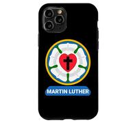 Luther Rose Heart Cross Symbol Coat of Arms Protestant Martin Luther Case for iPhone 11 Pro