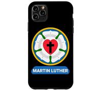 Luther Rose Heart Cross Symbol Coat of Arms Protestant Martin Luther Case for iPhone 11 Pro Max