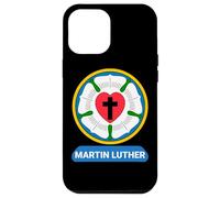 Luther Rose Heart Cross Symbol Coat of Arms Protestant Martin Luther Case for iPhone 12 Pro Max