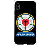 Luther Rose Heart Cross Symbol Coat of Arms Protestant Martin Luther Case for iPhone XS Max